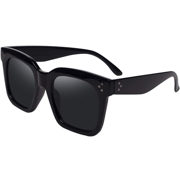 NWT Oversized Fashion Sunglasses Big Flat Square Frame UV 400 - Picture 11 of 11